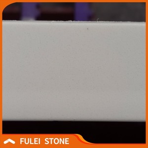 2 + 2 laminé pur blanc comptoir en pierre de quartz pas cher prix inde - Product Image 4