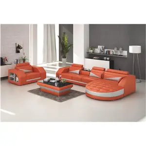 高品质最新现代设计真皮房间沙发套