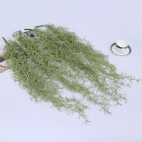 ZERO 3 Dĩa Dài 85Cm Cây Treo Không Độc Hại Nhân Tạo Tillandsia Usneoides Vòng Hoa Cho Trang Trí Nhà Đám Cưới