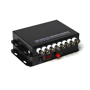 Convertidor <span class=keywords><strong>de</strong></span> Video Digital <span class=keywords><strong>de</strong></span> Fibra Óptica a BNC CVI, 1 Par, 720P 960P, Puerto FC, 8 Canales, AHD HD CVI - Product Image 3