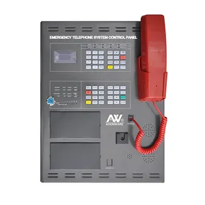 Supplier fire alarm fireman intercom system with portable telephone handset