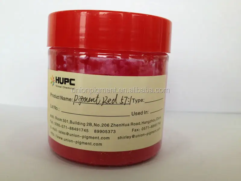 pigment rood 57:1 weerstand hoge kleuren srength hoge temperatuur