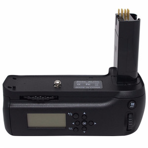 MeiKe-Soporte de batería vertical compatible con cámaras <span class=keywords><strong>D90</strong></span> D80 DSLR SLR, soporte para paquete de batería, pantalla LCD, compatible con <span class=keywords><strong>D90</strong></span> D80 - Product Image 2