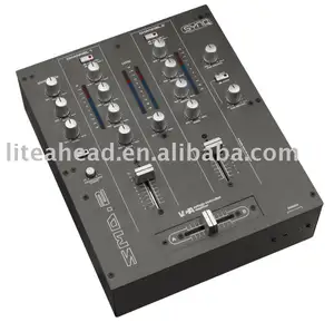 2011 SYNQ Compatto 2 Canali Nuovo Mixer DJ