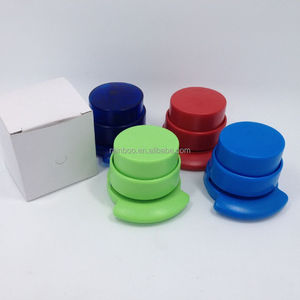 프로모션 로고 인쇄 플라스틱 <span class=keywords><strong>stapleless</strong></span> 스테이플러 - Product Image 2
