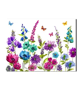 Moderne Blume Haushalts waren Wand kunst Leinwand Malerei