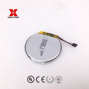 3.7v 350mAh Smart Watch <strong>Battery</strong> 46350 Small <strong>Flat</strong> Round Lithium Polymer <strong>Battery</strong> CE Certified 500 Cycles for Toys - Product Image 5