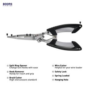 Pince <span class=keywords><strong>de</strong></span> pêche en acier inoxydable coupe-ligne tondeuses ciseaux cisailles <span class=keywords><strong>pour</strong></span> la pêche avec lanière - Product Image 6