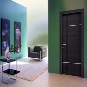 Plinthes en PVC, design de <span class=keywords><strong>porte</strong></span> en bois d'entrée principale bon marché, portes d'entrée solides - Product Image 3