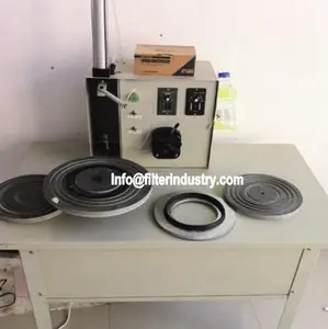 luchtfilter eindkap rubber bonding machine