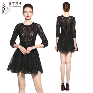 <span class=keywords><strong>Abito</strong></span> <span class=keywords><strong>Midi</strong></span> <span class=keywords><strong>da</strong></span> <span class=keywords><strong>sposa</strong></span> con maniche eleganti <span class=keywords><strong>da</strong></span> donna - Product Image 5