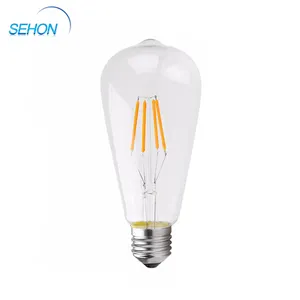 High lumen 1000lm 8W led edison bulb light E26 E27 360 filament led bulb 2 years warranty