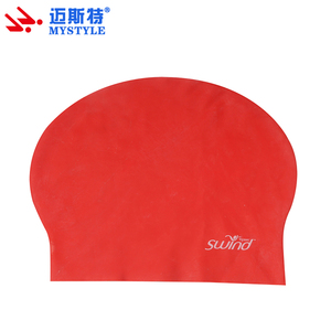 Bonnets de bain en latex de couleur unie <span class=keywords><strong>Mystyle</strong></span> imperméables de haute qualité pour adultes, vente chaude - Product Image 2