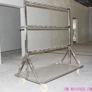 Carro <span class=keywords><strong>de</strong></span> Transporte <span class=keywords><strong>de</strong></span> Vísceras para Equipos <span class=keywords><strong>de</strong></span> Matadero <span class=keywords><strong>de</strong></span> Vacas para Línea <span class=keywords><strong>de</strong></span> Sacrificio <span class=keywords><strong>de</strong></span> Ganado - Product Image 4