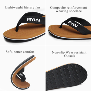 Nuevas Chanclas para <span class=keywords><strong>Hombre</strong></span>, Chanclas de EVA con Estampado de Seda, Chanclas de Playa en Existencia, <span class=keywords><strong>Talla</strong></span> Grande, <span class=keywords><strong>Sandalias</strong></span> de Verano - Product Image 6