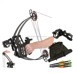 Ensemble d'<span class=keywords><strong>arc</strong></span> et <span class=keywords><strong>de</strong></span> flèche triangulaire unique <span class=keywords><strong>de</strong></span> 50lb <span class=keywords><strong>Arc</strong></span> à poulies <span class=keywords><strong>de</strong></span> <span class=keywords><strong>chasse</strong></span> - Product Image 1