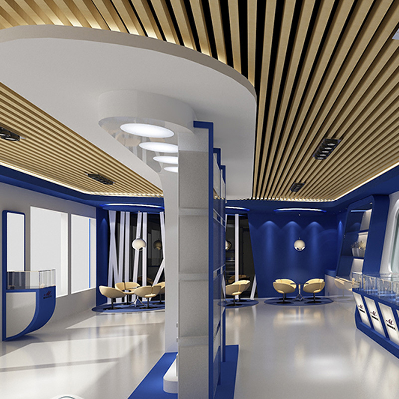 2018 SGS Nouveau Design U Forme Plafond De Cloison