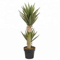 Natürliche-Design 0,9 m Indoor Dekoration/Ornament Kunststoff Künstliche Aloe Vera Pflanze