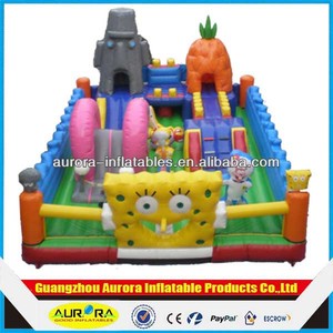 Inflables gorila de <span class=keywords><strong>bob</strong></span> <span class=keywords><strong>esponja</strong></span>, saltar castillos con precio de fábrica - Product Image 1