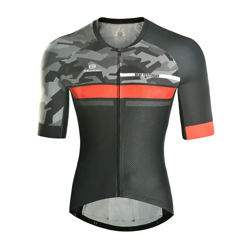 2017 Monton OEM/ODM Wholesale Custom Cycling clothing with Full Zipper Flat Lock cycling jerseys