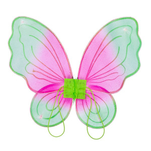 Disfraz de hada con alas de mariposa para niños, traje infantil de colores, venta al por mayor, barato