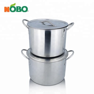 뚜껑을 가진 4 세트 큰 크기 스테인리스 <span class=keywords><strong>Stockpot</strong></span> - Product Image 5