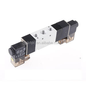 โซลินอยด์วาล์ว4V330C-10แบบแมนนวลของ Airtac พร้อมโครงสร้างนักบินฟังก์ชั่นเดียวกัน - Product Image 1
