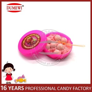 Sabor <span class=keywords><strong>de</strong></span> la fruta Redonda <span class=keywords><strong>Bola</strong></span> <span class=keywords><strong>De</strong></span> <span class=keywords><strong>Chicle</strong></span> con Polvo <span class=keywords><strong>de</strong></span> Caramelo Amargo - Product Image 2