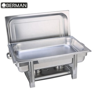 Venta al por Mayor de Electrodomésticos Comerciales para Catering, Platos Calentadores Desechables, Calentador de Comida Tipo Buffet de Acero Inoxidable, Juego de Ollas Calientes - Product Image 6