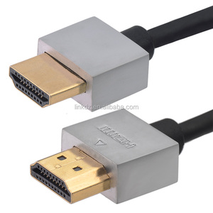 Di alta qualità Ultra Slim <span class=keywords><strong>HDMI</strong></span> al cavo di <span class=keywords><strong>HDMI</strong></span> HDTV 2160P con CE ROHS certificati per 4k * 2k - Product Image 1