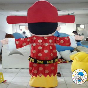 Fantasia de mascote carnaval/boa sorte de mascote para venda/trajes