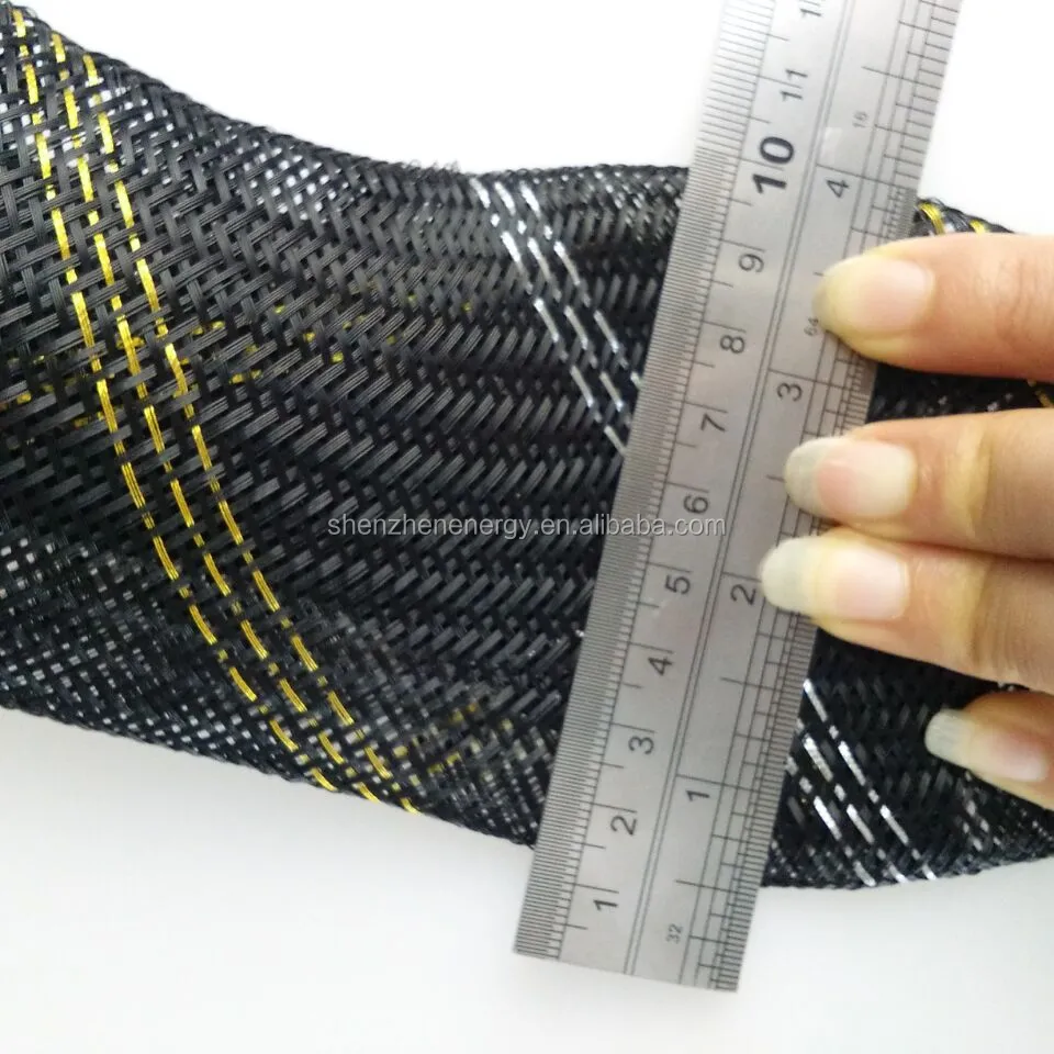 Groothandel Serviceable Carbon Fiber Gevlochten Kabel Mouwen