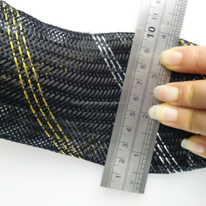 Wholesales Serviceable Carbon Fiber Braided Cable Sleeve