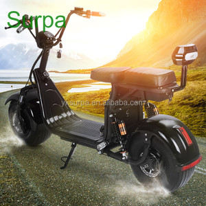 2018 modèle populaire double suspension amovible 2 roues scooter électrique avec gros <span class=keywords><strong>pneu</strong></span>/neige e-scooter - Product Image 5