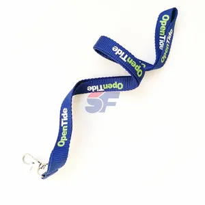 Custom Id Kaart Houder Nek Lanyard, Karabijnhaak Glad Polyester Lanyard