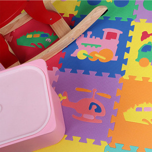 Tapis <span class=keywords><strong>de</strong></span> sol en mousse à emboîtement, tapis <span class=keywords><strong>de</strong></span> puzzle en EVA, EVA écologique pour enfants, 10 feuilles/paquet, 6 paquets/carton ou sur mesure - Product Image 6