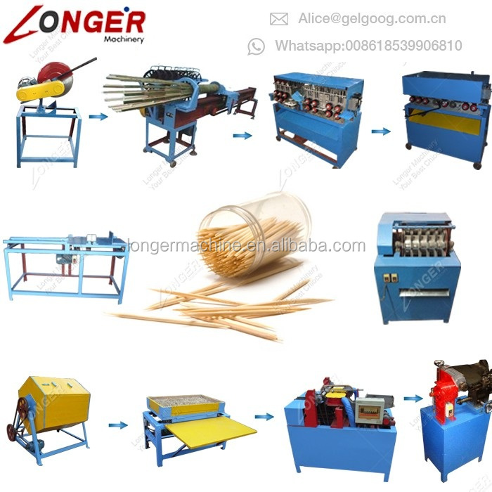 Оборудование для обработки зубочисток по низкой цене, круглая машина для изготовления бамбуковых палочек