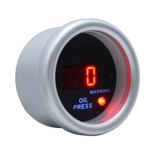 2 "/52mm Mavi/Kırmızı Işık Dijital Evrensel Otomatik Ölçer Metre su sıcaklığı Ölçer su sıcaklığı Göstergesi