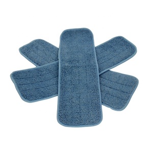 Tampons <span class=keywords><strong>de</strong></span> serpillière lavables en microfibre <span class=keywords><strong>pour</strong></span> sols, à essorage plat, <span class=keywords><strong>pour</strong></span> nettoyage <span class=keywords><strong>humide</strong></span> et sec - Product Image 1