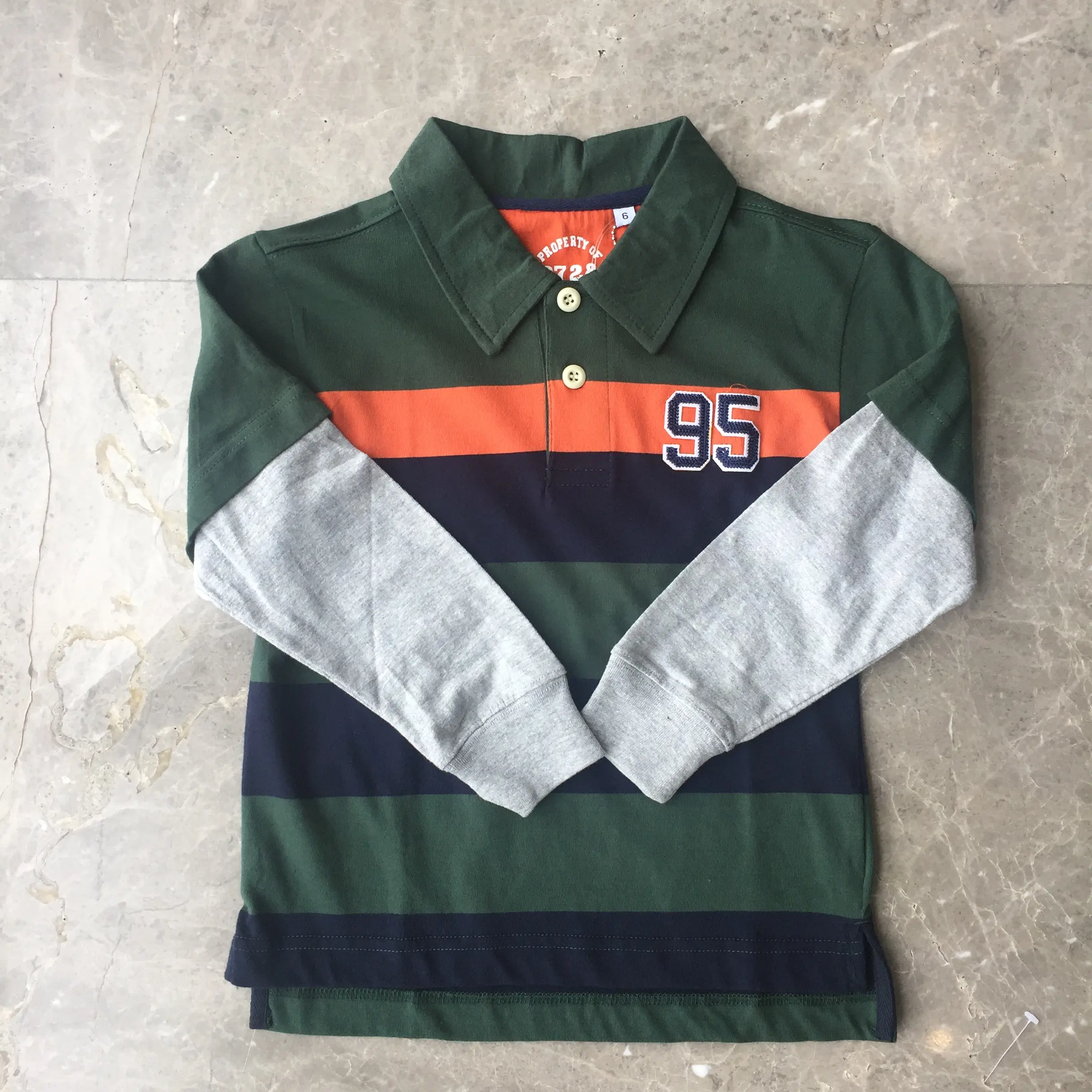 Polo 옷 kids 긴 sleeve polo shirts polo t shirts unisex