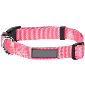 Martingale-Collar duradero ajustable para perros, Collar de nailon de Color sólido sin tirones para perros grandes/medianos/pequeños - Product Image 4