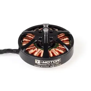 T-MOTOR Tanpa Bingkai Motor Anti Gravitasi 4006 KV380, untuk Motor Tanpa Sikat 48V Drone