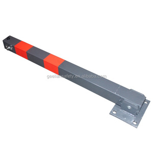 Barrière de <span class=keywords><strong>stationnement</strong></span> noir/argent jaune pour voiture, sans verrouillage, barrière de PARKING, <span class=keywords><strong>anti</strong></span>-vol, barrière de parking, poste - Product Image 5