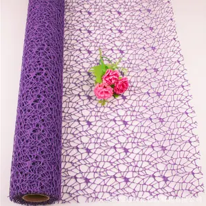 Decorative Flower Wrapping Poly Deco Floral Mesh