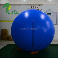 Costume de ballon en PVC Durable pour fille, combinaison de boule gonflable de rouge-vin, pour la vente