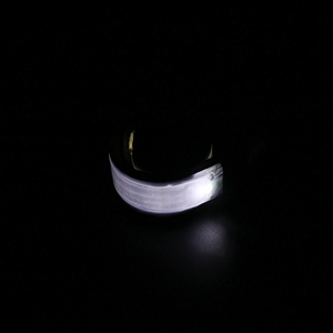 Custom slap reflective side led armband glow in the dark running led bracelet - Product Image 3