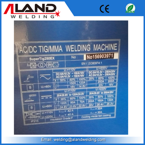 Siêu Xung Điều Khiển IGBT Biến Tần AC DC <span class=keywords><strong>HF</strong></span> TIG250Ex TIG MMA Máy Hàn - Product Image 4