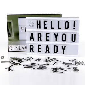 Hộp Đèn Tự Làm Chữ A4 Truy Tìm Hộp Đèn Trẻ Em Đèn Pin Ban Đêm - Product Image 1