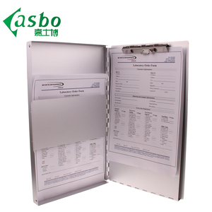 뜨거운 판매 슬림 종이 문서 알루미늄 은색 저장 클립 커버 - Product Image 6