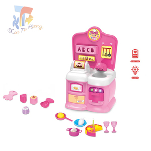 Plástico barato cocina juego juguetes fof niños - Product Image 1